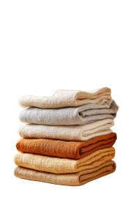 Folded Linen Stack Vinyl Car Decal Sticker – Waterproof & UV-Resistant 8"