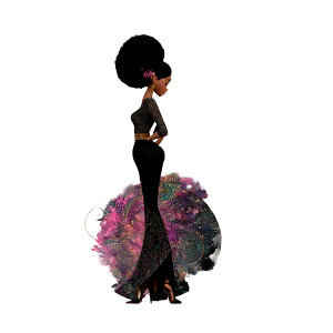 Stylized Afro Beauty Vinyl Car Decal Sticker – Waterproof & UV-Resistant 8" Stylized Afro Beauty Vinyl Car Decal Sticker – Waterproof & UV-Resistant 8"