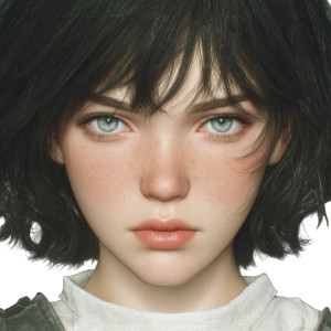 Realistic Anime Portrait V3 Vinyl Car Decal Sticker – Waterproof & UV-Resistant 8"