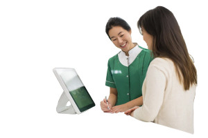 Nurse Assisting Patient Vinyl Car Decal Sticker – Waterproof & UV-Resistant 8"