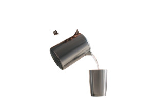 Mindful Morning Pour Vinyl Car Decal Sticker – Waterproof & UV-Resistant 8"