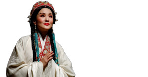 Chinese Opera Singer Vinyl Car Decal Sticker – Waterproof & UV-Resistant 8" Chinese Opera Singer Vinyl Car Decal Sticker – Waterproof & UV-Resistant 8"