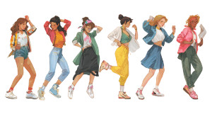 Disco Dancing Girls Vinyl Car Decal Sticker – Waterproof & UV-Resistant 8" Disco Dancing Girls Vinyl Car Decal Sticker – Waterproof & UV-Resistant 8"