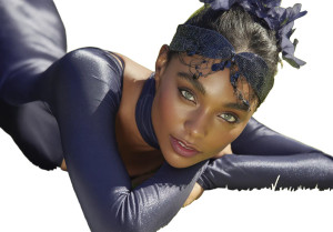 Majorette In Catsuit Vinyl Car Decal Sticker – Waterproof & UV-Resistant 8"