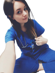 Girl Doctor V2 Vinyl Car Decal Sticker – Waterproof & UV-Resistant 8"