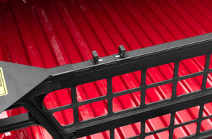 2022-2024 Nissan Frontier Bed Cargo Divider | Cargo Manager Works With Roll-N-Lock Cover | Spring-Loaded Levers, Rotates 90°, Lightweight
