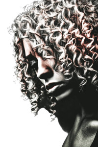 Blond Sorrow Portrait Vinyl Car Decal Sticker – Waterproof & UV-Resistant 8"