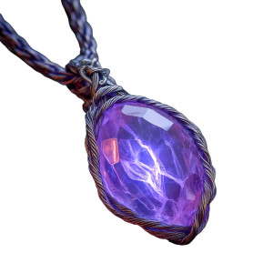 Glowing Purple Amulet Vinyl Car Decal Sticker – Waterproof & UV-Resistant 8" Glowing Purple Amulet Vinyl Car Decal Sticker – Waterproof & UV-Resistant 8"