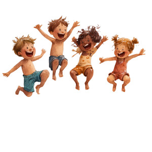 Chocolate Pool Jump Vinyl Car Decal Sticker – Waterproof & UV-Resistant 8"