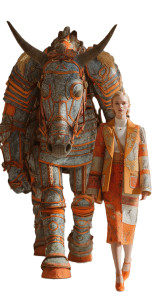 Fashion Guardian Duo Vinyl Car Decal Sticker – Waterproof & UV-Resistant 8"