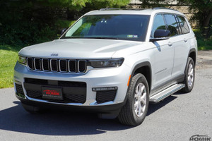 Upgrade Your Jeep Grand Cherokee L with Romik RB2 Running Boards | Aircraft Grade Aluminum | 450lb Capacity Upgrade Your Jeep Grand Cherokee L with Romik RB2 Running Boards | Aircraft Grade Aluminum | 450lb Capacity