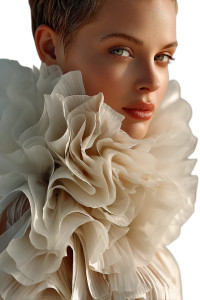 Elegant Silk Gown Vinyl Car Decal Sticker – Waterproof & UV-Resistant 8"