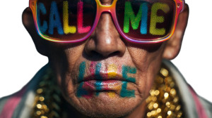 Urban Fashion Portrait V8 Vinyl Car Decal Sticker – Waterproof & UV-Resistant 8"