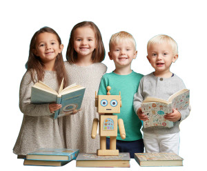 Happy Children Learning Vinyl Car Decal Sticker – Waterproof & UV-Resistant 8"