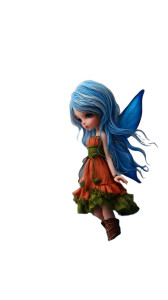 Graceful Fairy Vinyl Car Decal Sticker – Waterproof & UV-Resistant 8"