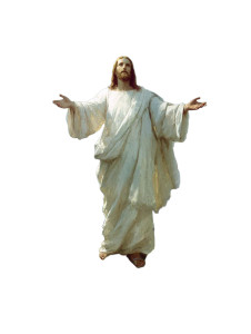 Jesús En Colina Vinyl Car Decal Sticker – Waterproof & UV-Resistant 8"
