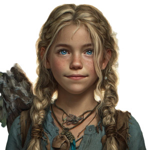 Forest Child Vinyl Car Decal Sticker – Waterproof & UV-Resistant 8"