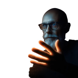 Digital Symbiosis Portrait Vinyl Car Decal Sticker – Waterproof & UV-Resistant 8"