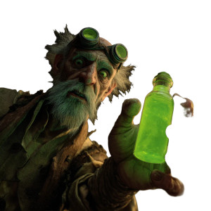 Crazy Alchemist Vinyl Car Decal Sticker – Waterproof & UV-Resistant 8"