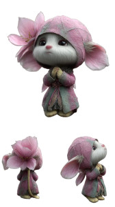 Forest Elf Character Vinyl Car Decal Sticker – Waterproof & UV-Resistant 8"