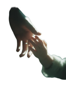 Mother'S Hand Holding Child Vinyl Car Decal Sticker – Waterproof & UV-Resistant 8"
