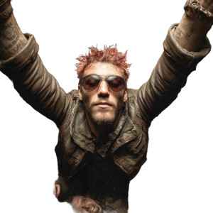 Punk Rocker Dancing V2 Vinyl Car Decal Sticker – Waterproof & UV-Resistant 8"