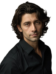 Man Portrait V5 Vinyl Car Decal Sticker – Waterproof & UV-Resistant 8"