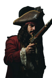 Pirate V2 Vinyl Car Decal Sticker – Waterproof & UV-Resistant 8"