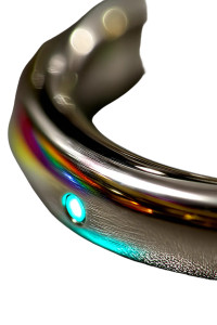Biometric Smart-Ring Vinyl Car Decal Sticker – Waterproof & UV-Resistant 8"