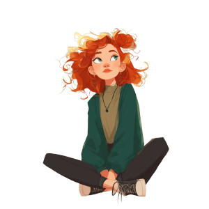 Modern Teen Witch Vinyl Car Decal Sticker – Waterproof & UV-Resistant 8"