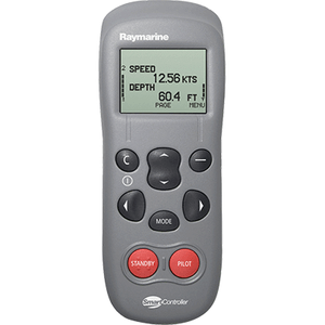 Raymarine Autopilot Control Unit | SmartController Wireless Remote: Steer & Monitor Data in Palm of Your Hand