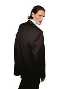 Fashion Editorial Model V12 Vinyl Car Decal Sticker – Waterproof & UV-Resistant 8"