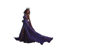 Goddess At Dusk Vinyl Car Decal Sticker – Waterproof & UV-Resistant 8" Goddess At Dusk Vinyl Car Decal Sticker – Waterproof & UV-Resistant 8"