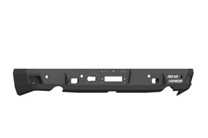 Rugged Road Armor Bumper | 2009-2023 Dodge Ram 1500 | Stealth Design, Direct Fit | With Shackle Mounts, Cube Light Pods