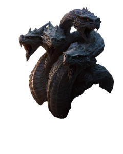 Gothic Hydra Art Vinyl Car Decal Sticker – Waterproof & UV-Resistant 8"