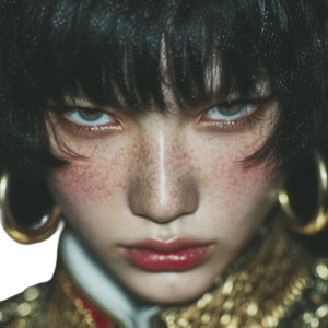 Japanese Super Model V2 Vinyl Car Decal Sticker – Waterproof & UV-Resistant 8"