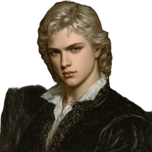 Satan Angel Baroque Vinyl Car Decal Sticker – Waterproof & UV-Resistant 8"