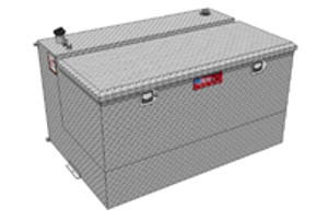 RDS Tanks 95 Gallon Liquid Transfer Tank | Combo Tool Box | Diamond Tread Aluminum | DOT Approved RDS Tanks 95 Gallon Liquid Transfer Tank | Combo Tool Box | Diamond Tread Aluminum | DOT Approved