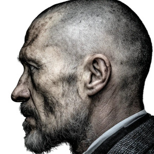 Tom Hardy Lookalike Vinyl Car Decal Sticker – Waterproof & UV-Resistant 8"