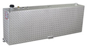 RDS Diamond Tread 90 Gallon Liquid Transfer Tank | DOT Approved Aluminum Tank | For Gasoline/ Diesel Fuel Transfer