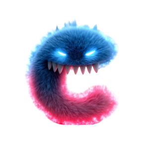 Neon Baby Monster Vinyl Car Decal Sticker – Waterproof & UV-Resistant 8"