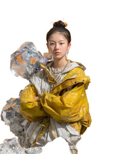 Chinese Fashion Model V3 Vinyl Car Decal Sticker – Waterproof & UV-Resistant 8"