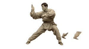 Kung Fu Action V2 Vinyl Car Decal Sticker – Waterproof & UV-Resistant 8"