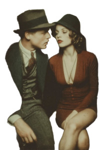 1920S Flirting Couple Vinyl Car Decal Sticker – Waterproof & UV-Resistant 8" 1920S Flirting Couple Vinyl Car Decal Sticker – Waterproof & UV-Resistant 8"
