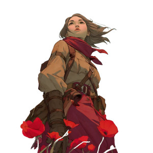 Anime Rose Vinyl Car Decal Sticker – Waterproof & UV-Resistant 8"