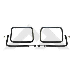 Upgrade your Jeep with Crown Automotive Exterior Mirror Set Of 2 | Manual Foldaway Black Mirrors | Easy Installation Upgrade your Jeep with Crown Automotive Exterior Mirror Set Of 2 | Manual Foldaway Black Mirrors | Easy Installation