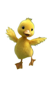 Dancing Duckling V2 Vinyl Car Decal Sticker – Waterproof & UV-Resistant 8"