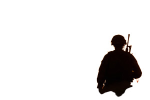 Indian Soldier Silhouette Vinyl Car Decal Sticker – Waterproof & UV-Resistant 8"