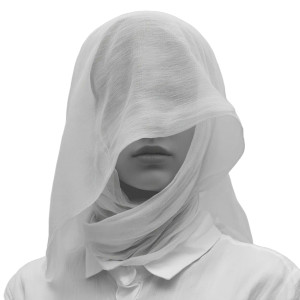 Veiled Woman Vinyl Car Decal Sticker – Waterproof & UV-Resistant 8" Veiled Woman Vinyl Car Decal Sticker – Waterproof & UV-Resistant 8"