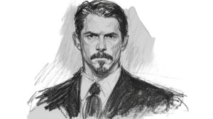 Handsome Vampire Sketch Vinyl Car Decal Sticker – Waterproof & UV-Resistant 8"